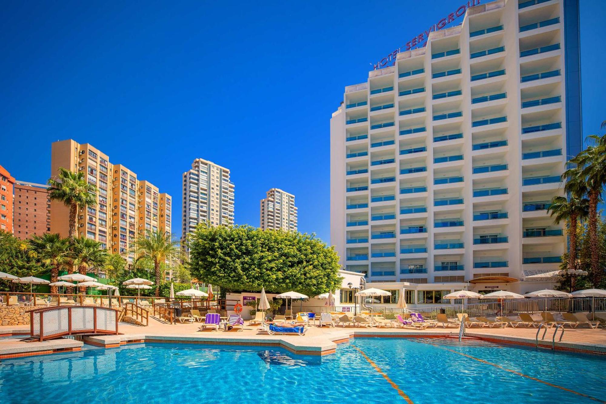 Hotel Servigroup Castilla Бенидорм Экстерьер фото