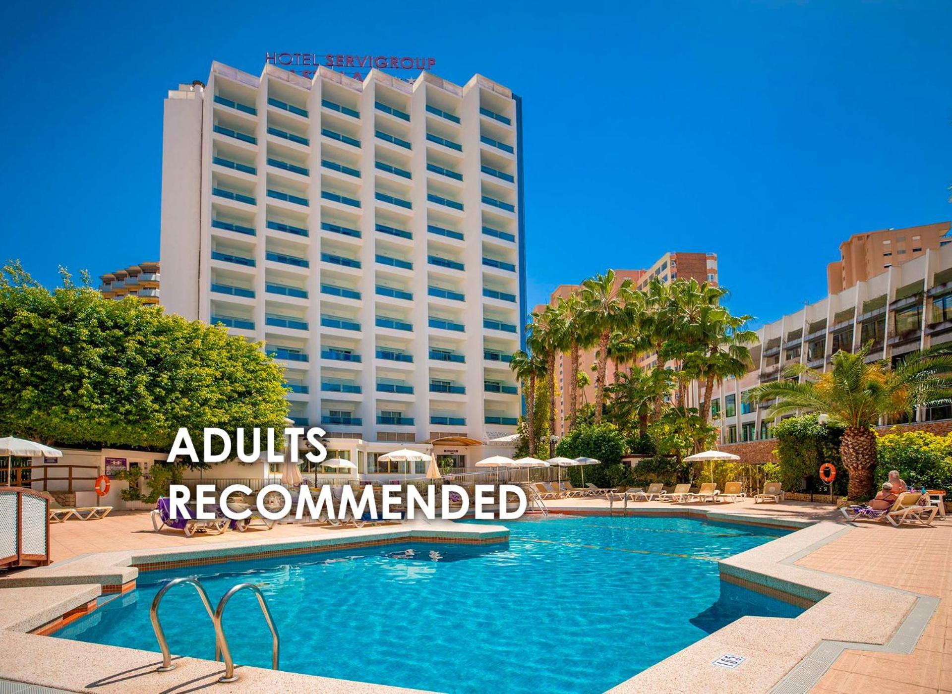 Hotel Servigroup Castilla Бенидорм Экстерьер фото